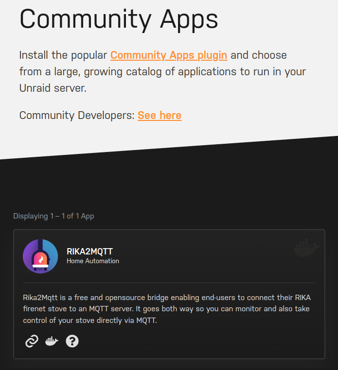 unraid-app-rika2mqtt